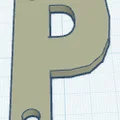 Bộ chữ cái 3D gắn hộp thư (Alphabet Mailbox Letters) bền đẹp - Thumbnail 18
