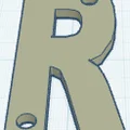 Bộ chữ cái 3D gắn hộp thư (Alphabet Mailbox Letters) bền đẹp - Thumbnail 20