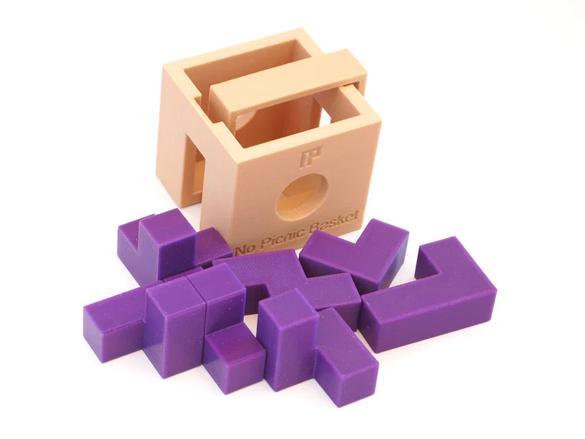 No Picnic Basket - Puzzle xếp hình 3D độc đáo - Image 1
