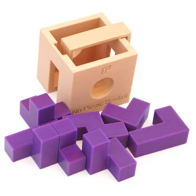 No Picnic Basket - Puzzle xếp hình 3D độc đáo