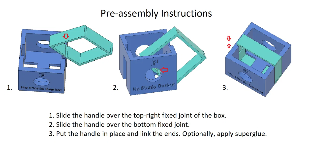 No Picnic Basket - Puzzle xếp hình 3D độc đáo - Image 3
