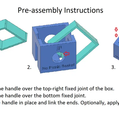 No Picnic Basket - Puzzle xếp hình 3D độc đáo