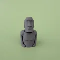 Tượng Moai Đảo Phục Sinh - Mô hình khớp nối Lễ Phục Sinh | In không cần support - Thumbnail 7