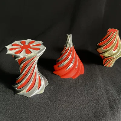 Đồ chơi Fidget xoắn ốc Impossible Passthrough in 3D độc đáo