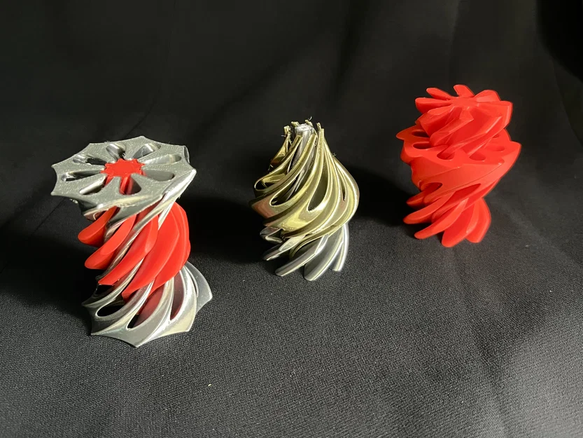 Đồ chơi Fidget xoắn ốc Impossible Passthrough in 3D độc đáo - Image 3