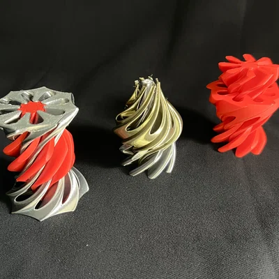 Đồ chơi Fidget xoắn ốc Impossible Passthrough in 3D độc đáo