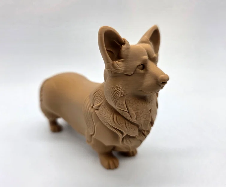 Mô hình chú chó Corgi đứng - Image 2