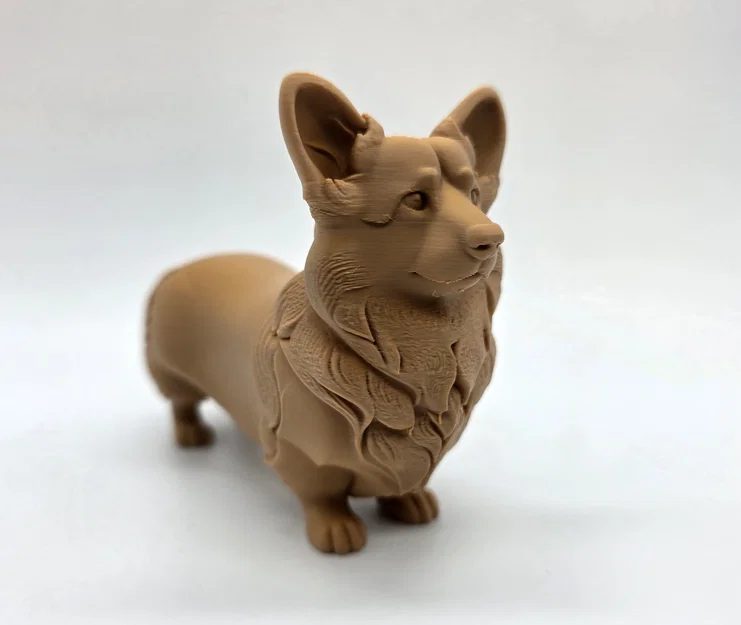 Mô hình chú chó Corgi đứng - Image 3