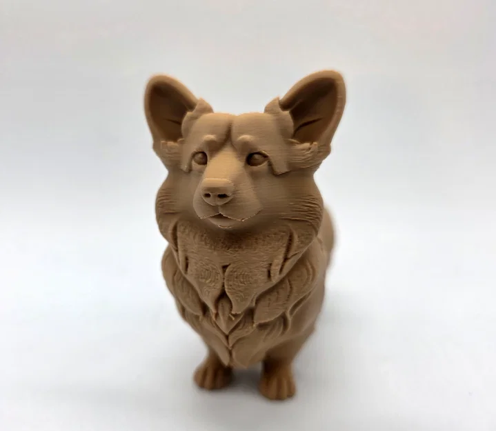 Mô hình chú chó Corgi đứng - Image 4