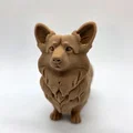 Mô hình chú chó Corgi đứng - Thumbnail 4
