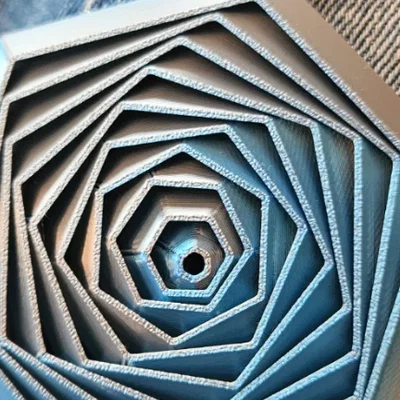 Mô hình đồ chơi Hexagon Fidget 3D độc đáo thư giãn đầu óc