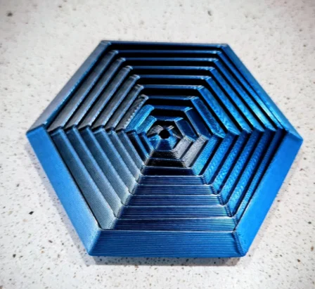Mô hình đồ chơi Hexagon Fidget 3D độc đáo thư giãn đầu óc - Image 3