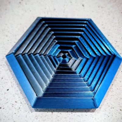 Mô hình đồ chơi Hexagon Fidget 3D độc đáo thư giãn đầu óc