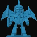 Mô hình 3D Swoop Transformers phong cách Chibi trang trí bàn làm việc - Thumbnail 1