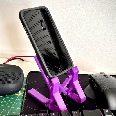 Giá đỡ điện thoại Elevated Phone Holder in 3D cực tiện lợi