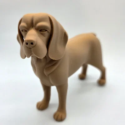 Tượng Chú Chó Beagle Đứng