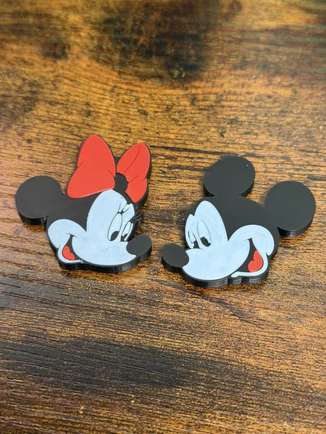 Móc khóa Mickey và Minnie - Image 1