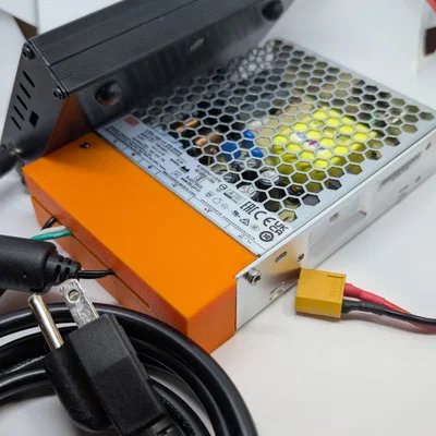 Nắp che bộ nguồn Meanwell LRS-100