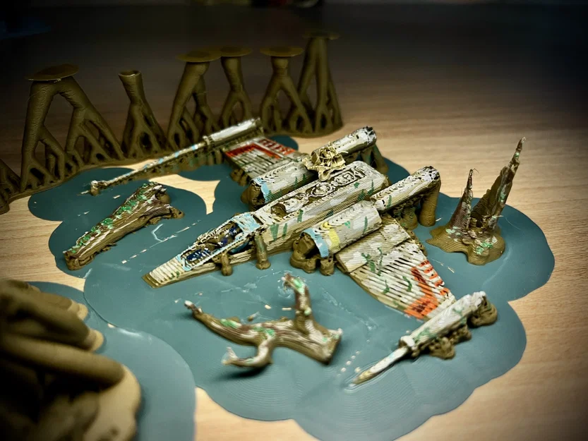 X-Wing bị rơi - Star Wars - Image 1