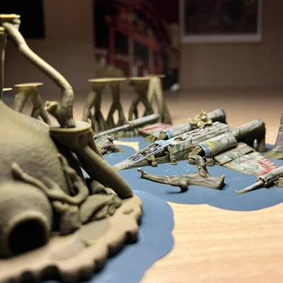 X-Wing bị rơi - Star Wars