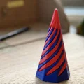 Mô hình kim tự tháp xoắn ốc (Spiral Vortex Pyramid) độc đáo - Thumbnail 1