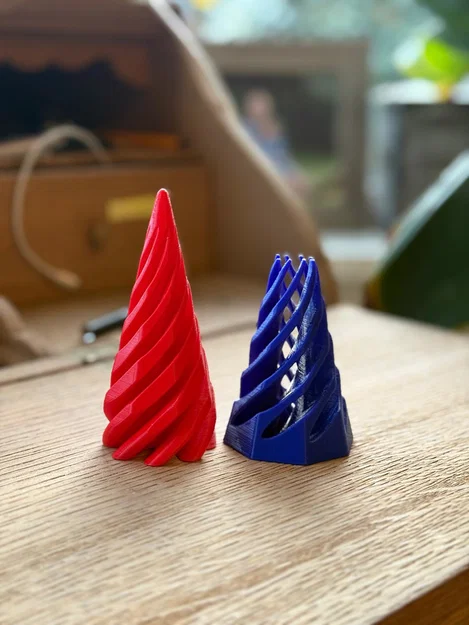 Mô hình kim tự tháp xoắn ốc (Spiral Vortex Pyramid) độc đáo - Image 2