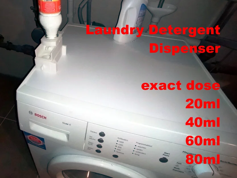 Bộ đong bột giặt tiện lợi (Detergent Powder Dose Dispenser) - Image 1