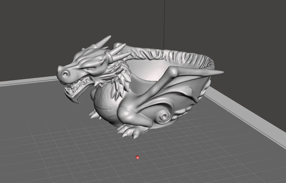 Khay Đựng Đồ Hình Rồng Độc Đáo (Dragon Bowl) - Mẫu In 3D Trang Trí - Image 2