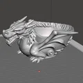 Khay Đựng Đồ Hình Rồng Độc Đáo (Dragon Bowl) - Mẫu In 3D Trang Trí - Thumbnail 2
