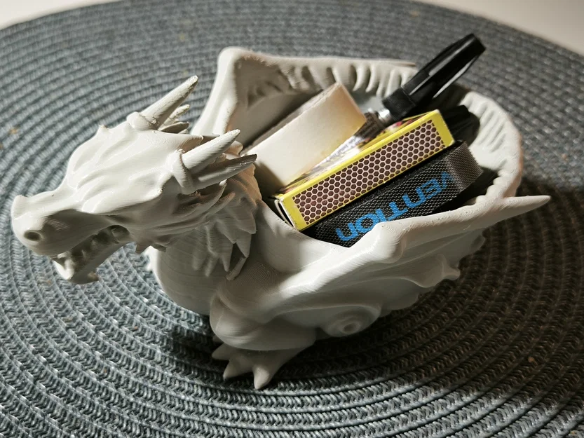 Khay Đựng Đồ Hình Rồng Độc Đáo (Dragon Bowl) - Mẫu In 3D Trang Trí - Image 6