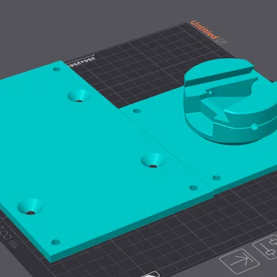 Đế tháo lắp nhanh (Quick Release) cho Thrustmaster TQS Throttle