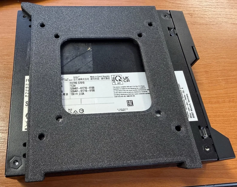 Ngàm gắn màn hình cho Fujitsu Futro S740/S7010 - Tương thích VESA 75/100 - Image 1
