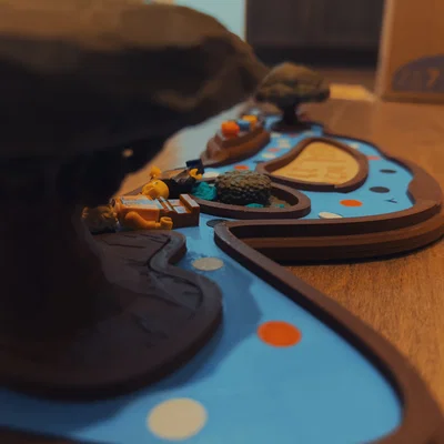 Tự thiết kế Board Game phong cách Đạo gia in 3D cực ấn tượng