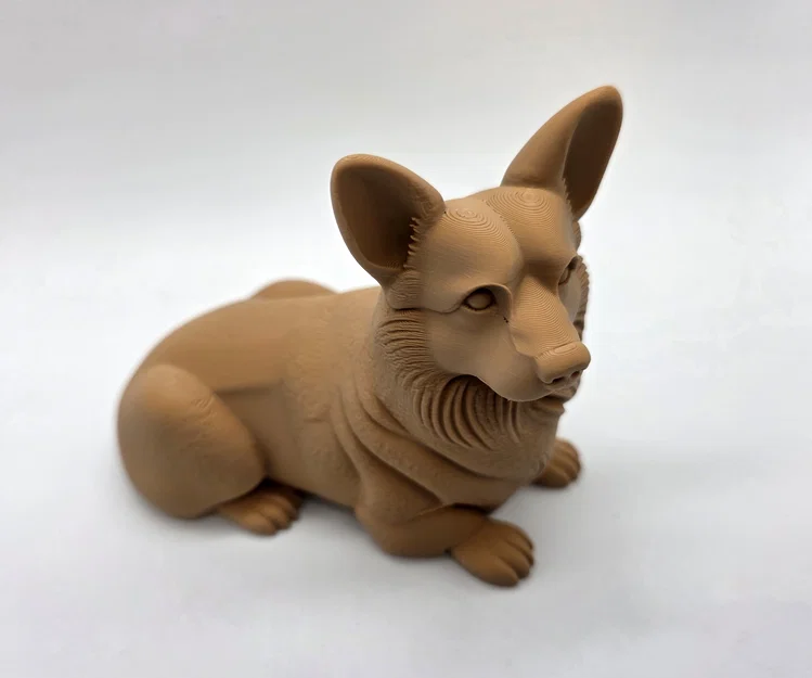 Tượng Corgi đang nằm - Image 2