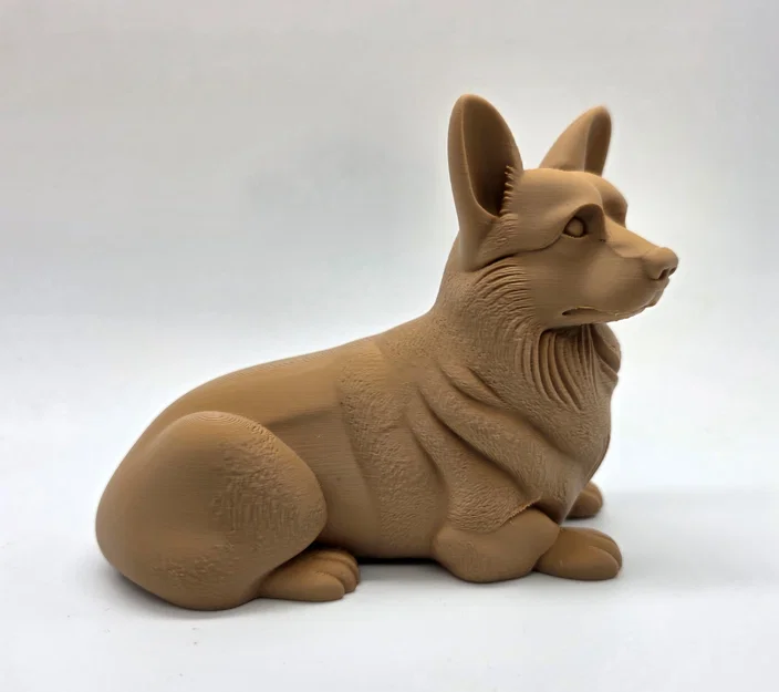 Tượng Corgi đang nằm - Image 5