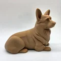 Tượng Corgi đang nằm - Thumbnail 5