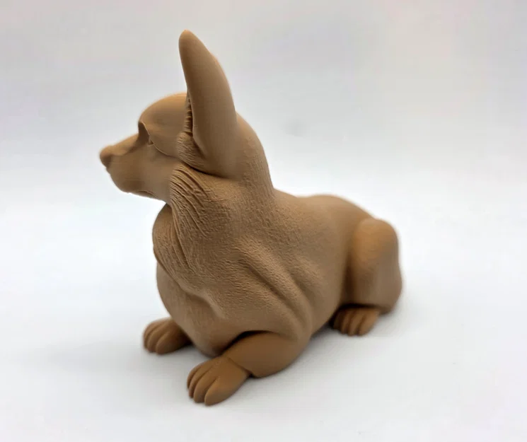 Tượng Corgi đang nằm - Image 6