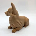 Tượng Corgi đang nằm - Thumbnail 6