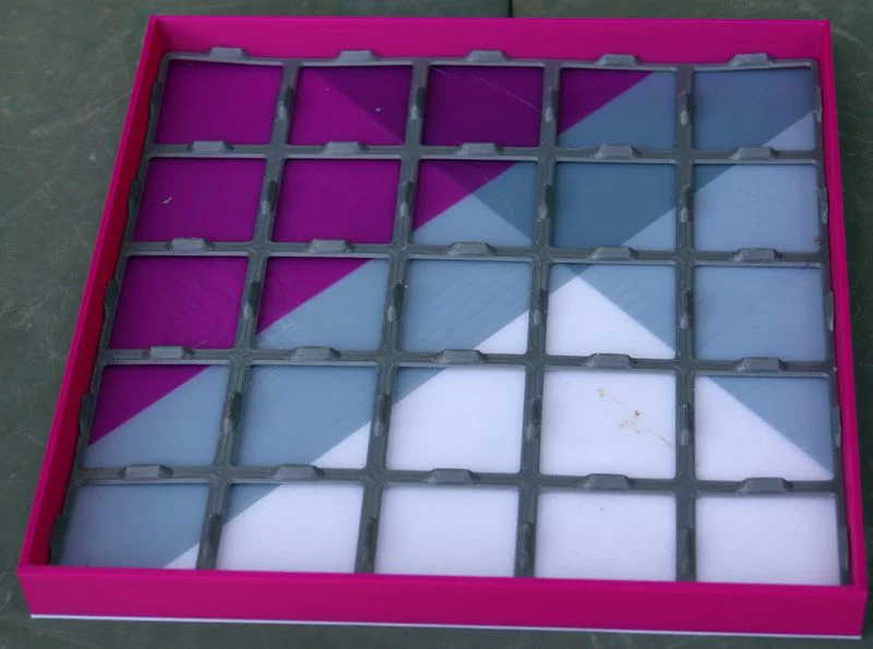 Khay đựng Gridinfinity 5x5 in ở chế độ Vase Mode - Image 2