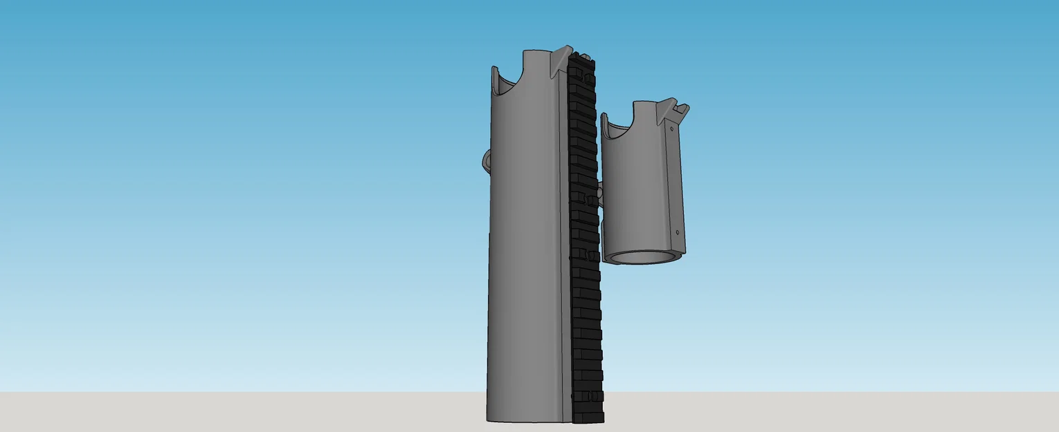 Bộ nòng mở rộng cho súng phóng lựu Airsoft 40mm (43D Prints) - Image 2