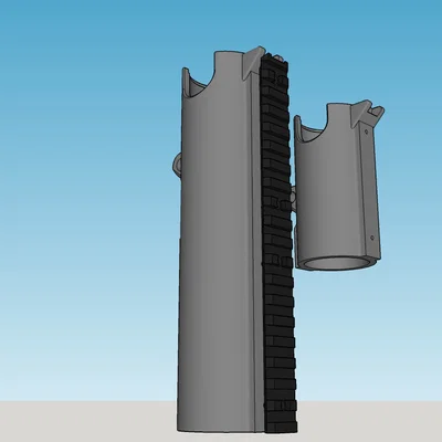 Bộ nòng mở rộng cho súng phóng lựu Airsoft 40mm (43D Prints)