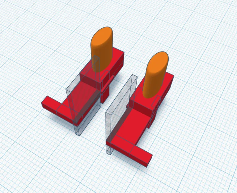 Ngàm khóa thay thế cho tay cầm Lenovo Legion Go (In 3D) - Image 1