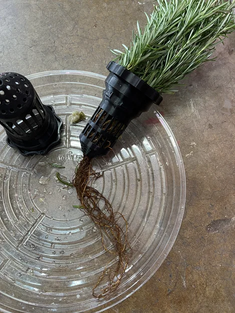 Phiên bản mới của chậu Jiffy / Chậu cho tháp thủy canh lắp ghép - Image 4