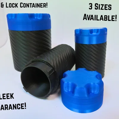 Hộp Đựng Twist & Lock (3 Kích Thước!)