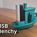 USBenchy: Giá đỡ USB độc đáo mô hình thuyền Benchy 3D - Thumbnail 1