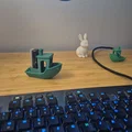 USBenchy: Giá đỡ USB độc đáo mô hình thuyền Benchy 3D - Thumbnail 5