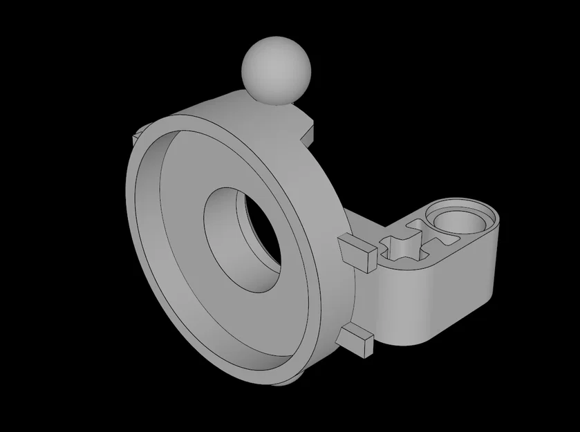 Khung ổ bi lái kèm bánh răng hành tinh tương thích Lego Technic - Image 1