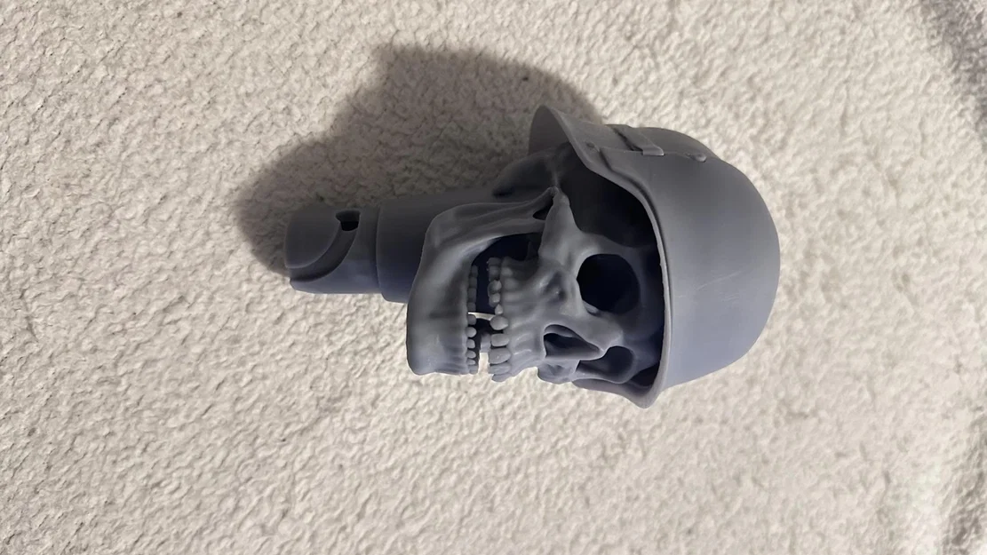 Núm Cần Số Đầu Lâu Lính Đức Cho Xe Camaro SS (Thiết Kế 3D) - Image 1