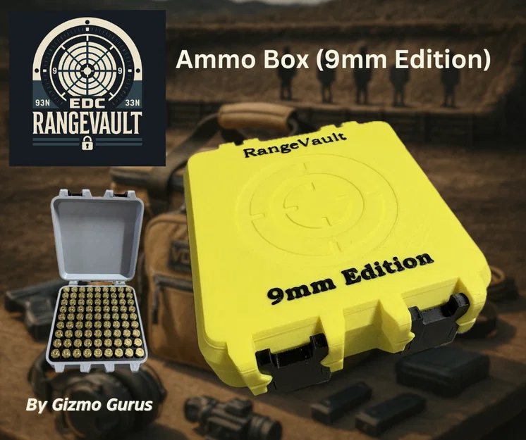 RangeVault - Hộp Đựng Đạn (Phiên bản 9mm) - Image 1