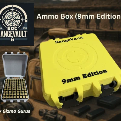 RangeVault - Hộp Đựng Đạn (Phiên bản 9mm)